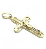 Crucifixo de ouro 18k - 2CZO0318