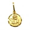 Medalhinha anjo da guarda em ouro 18k - 2MEO0287