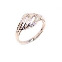 Anel em ouro branco 18k com diamantes - 2ANB0191 Anel em ouro branco 18k com diamantes - 2ANB0191