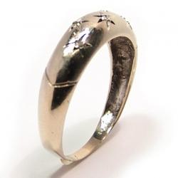 Anel em ouro branco 18k com diamantes - 2ANB0372 Anel em ouro branco 18k com diamantes - 2ANB0372
