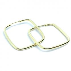 Argola Africana em ouro amarelo 18k feminina - 2BRO1051 Argola Africana em ouro amarelo 18k feminina - 2BRO1051