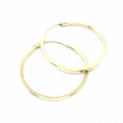 Argola africana de ouro amarelo 18k - 2BRO1077 Argola africana de ouro amarelo 18k - 2BRO1077
