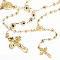 Terço Católico ouro amarelo 18k - 5 mistérios - 2CLO0307 Terço Católico ouro amarelo 18k - 5 mistérios - 2CLO0307