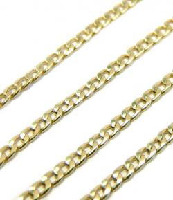 Colar em ouro amarelo 18k - Groumet - 60 cm - 2CLO0464 Colar em ouro amarelo 18k - Groumet - 60 cm - 2CLO0464