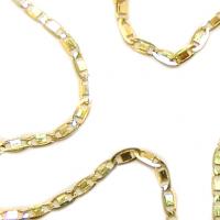 Colar em ouro 18k - Cadeado achatado 45 cm - 2CLO0475 (Produto Esgotado) Colar em ouro 18k - Cadeado achatado 45 cm - 2CLO0475 (Produto Esgotado)