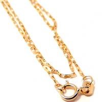 Colar em ouro 18k - Veneziana aberta - 40 cm - 2CLO0489 Colar em ouro 18k - Veneziana aberta - 40 cm - 2CLO0489