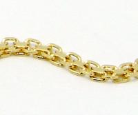Colar em ouro amarelo 18k - Esteira - 45 cm Colar em ouro amarelo 18k - Esteira - 45 cm