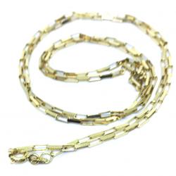 Colar em ouro 18k - Veneziana aberta - Masculino - 60 cm Colar em ouro 18k - Veneziana aberta - Masculino - 60 cm