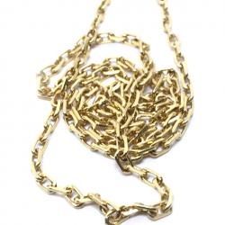 Corrente de ouro amarelo 18k - Lapidada - 75 cm - 2CLO0593 Corrente de ouro amarelo 18k - Lapidada - 75 cm - 2CLO0593