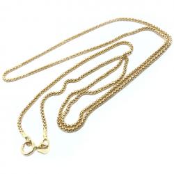 Cordão em ouro amarelo 18k - 50 cm - 2CLO0603 Cordão em ouro amarelo 18k - 50 cm - 2CLO0603
