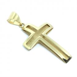 Crucifixos de ouro 18k - Vazado - 2CZO0306 Crucifixos de ouro 18k - Vazado - 2CZO0306