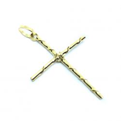 Crucifixo em ouro 18k - 2CZO0313 Crucifixo em ouro 18k - 2CZO0313