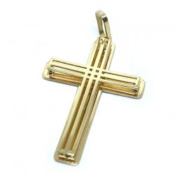 Crucifixo de ouro 18k - 2CZO0319 Crucifixo de ouro 18k - 2CZO0319