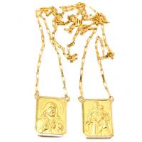 Escapulário em ouro amarelo 18k - 2GRO0194 Escapulário em ouro amarelo 18k - 2GRO0194