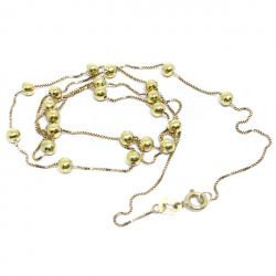 Gargantilha em ouro amarelo 18k - Bolas - 2GRO0193 Gargantilha em ouro amarelo 18k - Bolas - 2GRO0193