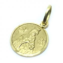 Medalha de N.Sra.do Perpetuo Socorro em ouro 18k - 2MEO0225 Medalha de N.Sra.do Perpetuo Socorro em ouro 18k - 2MEO0225