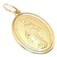 Medalha de Nossa Senhora das Graças em ouro 18k Medalha de Nossa Senhora das Graças em ouro 18k