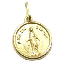 Medalha de N.Sra.das Graças em ouro 18k Medalha de N.Sra.das Graças em ouro 18k