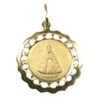 Medalha de Nossa Sra de Aparecida em ouro 18k Medalha de Nossa Sra de Aparecida em ouro 18k