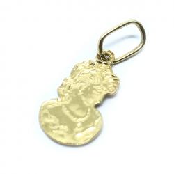 Medalha em ouro 18k - Madona - 2PIO0251 Medalha em ouro 18k - Madona - 2PIO0251