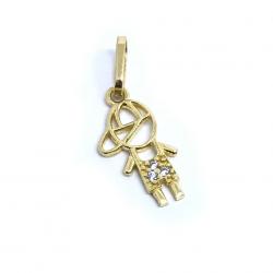 Pingente em ouro 18k - Boneco - 2PIZ0043 Pingente em ouro 18k - Boneco - 2PIZ0043