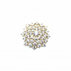 Pingente em ouro 18k com zirconias - 2PIZ0054 Pingente em ouro 18k com zirconias - 2PIZ0054