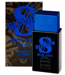 Perfume Billion Blue Jack Masculino Eau de Toilette 100ml Perfume Billion Blue Jack Masculino Eau de Toilette 100ml
