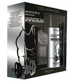 Coffret Rocky Man Irridium Masculino EDT 100ml + Deo 200ml Coffret Rocky Man Irridium Masculino EDT 100ml + Deo 200ml