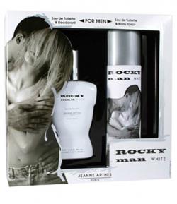 Coffret Rocky Man White Masculino EDT 100ml + Deo 200ml Coffret Rocky Man White Masculino EDT 100ml + Deo 200ml