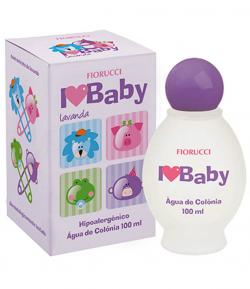 Colônia Fiorucci I Love Baby Lavanda Eau de Cologne 100ml Colônia Fiorucci I Love Baby Lavanda Eau de Cologne 100ml
