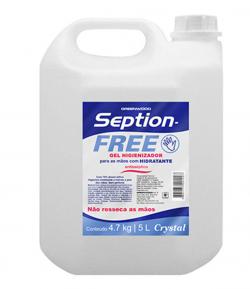Gel Higienizador para Mãos Septionfree Crystal Fiorucci 5000ml Gel Higienizador para Mãos Septionfree Crystal Fiorucci 5000ml