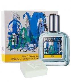 Kit Everlast Urban Masculino Deo Colônia 50ml + Sabonete 90g Kit Everlast Urban Masculino Deo Colônia 50ml + Sabonete 90g