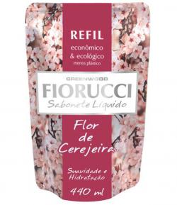 Refil Sabonete Líquido Fiorucci Flor de Cerejeira 440ml Refil Sabonete Líquido Fiorucci Flor de Cerejeira 440ml