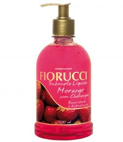 Sabonete Líquido Fiorucci Morango com Champagne 500ml Sabonete Líquido Fiorucci Morango com Champagne 500ml
