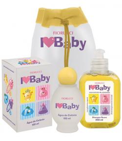 Kit Colônia Fiorucci I Love Baby + Shampoo Suave EDC 100ml + Shampoo 250ml Kit Colônia Fiorucci I Love Baby + Shampoo Suave EDC 100ml + Shampoo 250ml