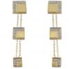 Brinco em ouro 18k feminino Brinco em ouro 18k feminino