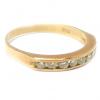 Meia aliança de brilhantes em ouro 18k - - 1mab0073 Meia aliança de brilhantes em ouro 18k - - 1mab0073