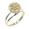 Anel em ouro amarelo 18k com diamantes - Chuveiro - 2ANB0143 Anel em ouro amarelo 18k com diamantes - Chuveiro - 2ANB0143
