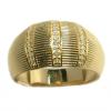 Anel de ouro amarelo 18k com brilhantes - 2ANB0217 Anel de ouro amarelo 18k com brilhantes - 2ANB0217