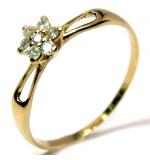 Anel em ouro amarelo 18k com diamantes - Chuveiro - 2ANB0360 Anel em ouro amarelo 18k com diamantes - Chuveiro - 2ANB0360