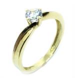 Anel Solitário em ouro 18k com zirconia (Produto Esgotado) Anel Solitário em ouro 18k com zirconia (Produto Esgotado)