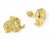 Brinco em ouro 18k com diamantes e rubis Brinco em ouro 18k com diamantes e rubis