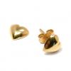 Brinco em ouro 18k feminino - Coração Brinco em ouro 18k feminino - Coração