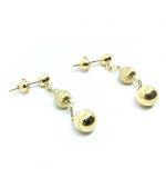 Brinco em ouro 18 k feminino Brinco em ouro 18 k feminino