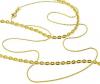 Correntes em ouro 18k - Elos lapidados - Feminina - 40 cm Correntes em ouro 18k - Elos lapidados - Feminina - 40 cm