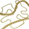 Colar em ouro amarelo 18k - Esteira - 60 cm Colar em ouro amarelo 18k - Esteira - 60 cm