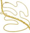 Corrente em ouro amarelo 18k - Jóia tipo elos - Masculina - 60 cm Corrente em ouro amarelo 18k - Jóia tipo elos - Masculina - 60 cm