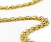 Corrente em ouro amarelo 18k tipo esteira - 40 cm - 2CLO0202 Corrente em ouro amarelo 18k tipo esteira - 40 cm - 2CLO0202