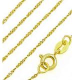 Corrente de ouro amarelo 18k - Singapura - 40 cm Corrente de ouro amarelo 18k - Singapura - 40 cm