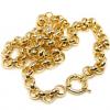 Colar em ouro amarelo 18k - Elo português - Feminino - 45 cm Colar em ouro amarelo 18k - Elo português - Feminino - 45 cm